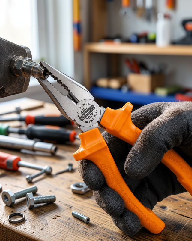 Dövme Çelik Pense Ergonomik Saplı UCZZETP181PENSE-4