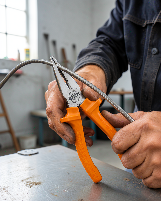 Pense Dövme Çelik Ergonomik Kaymaz Sap UCZZETP181PENSE