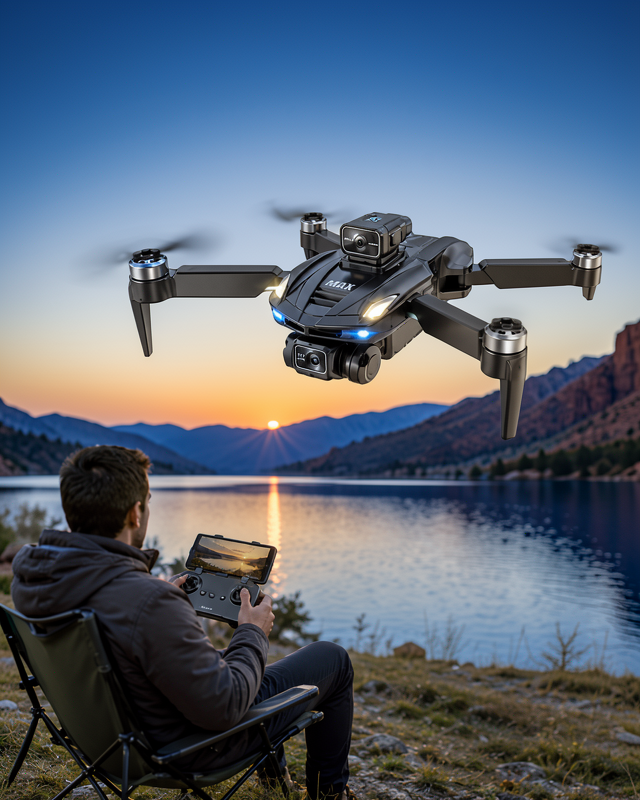 Katlanabilir Kamera Drone UCZZV168HS321DRON-1