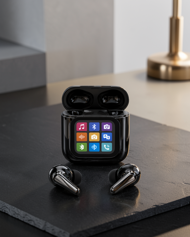 Kablosuz Bluetooth Kulaklık AI Destekli Dokunmatik Ekran UCZZAIKULAKLIK-1