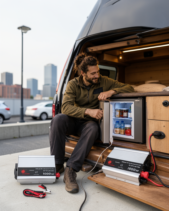 1000 Watt Araç İnvertörü 220V Priz Çıkışı UCZZ1000WARAÇİNVERTER-3