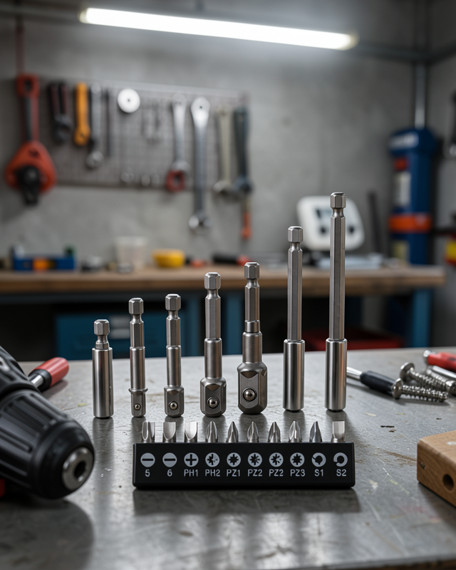 16 Parça Metal Gövdeli Çok Amaçlı Bits Seti UCZZZ16LIMATKAPUCUSETİ-8