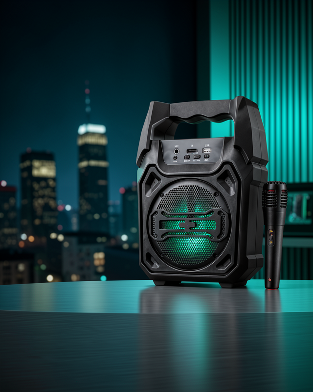 Bluetooth Karaoke Hoparlörü 10W Güçlü Ses UCZZZ1283HOPARLÖRRR1-1