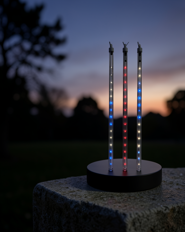 RGB LED Dekoratif Çubuk Seti 10'lu UCZZZ10ÇUBUKLUDEKORLED-8