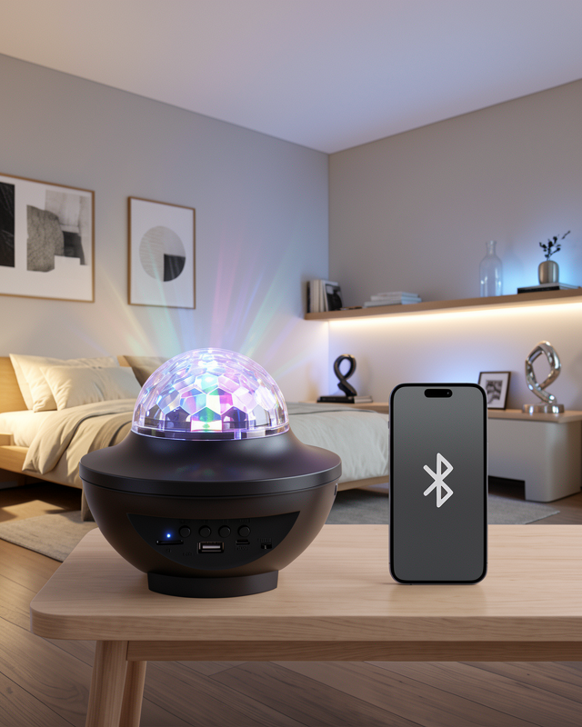 Bluetooth RGB Parti Lambası UCZZDISKOXY918-5