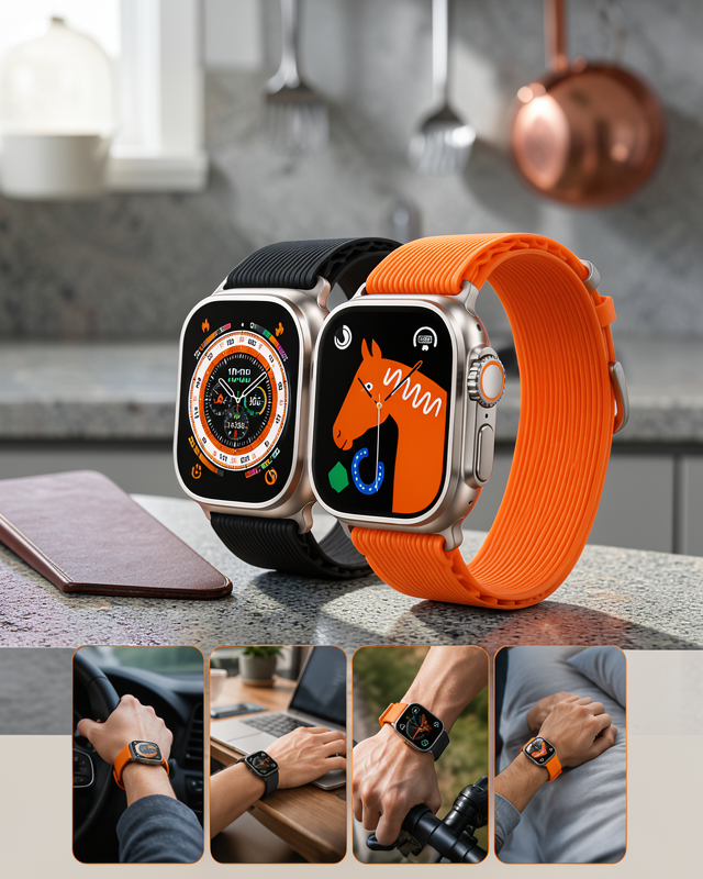 Akıllı Saat 49MM Dokunmatik Ekran UCZS8ULTRA1-1
