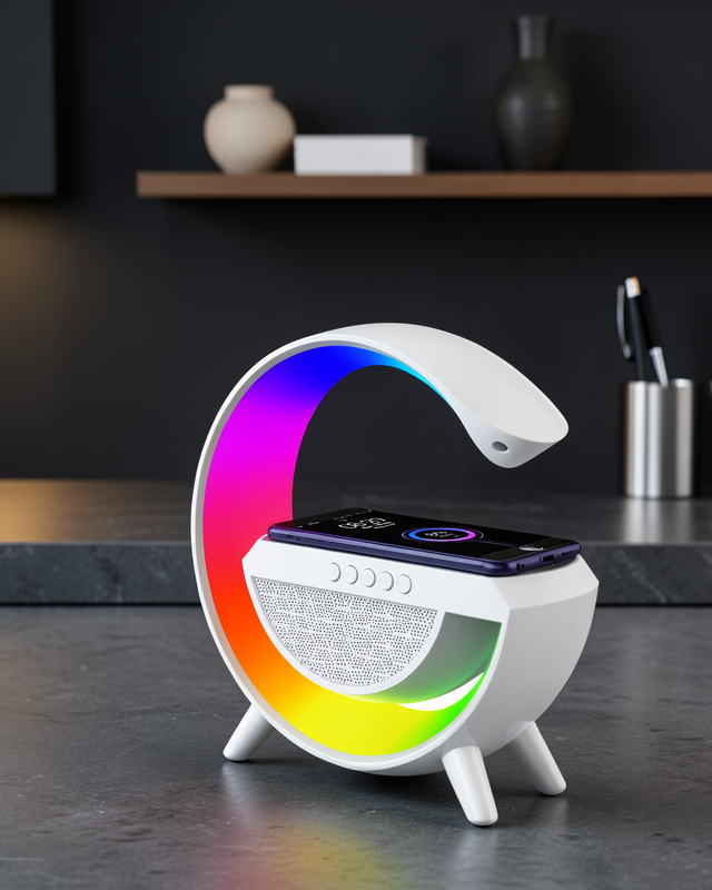 Bluetooth Hoparlör Gece Lambası Kablosuz Şarjlı UCZGOOGLEDİJİTAL-1