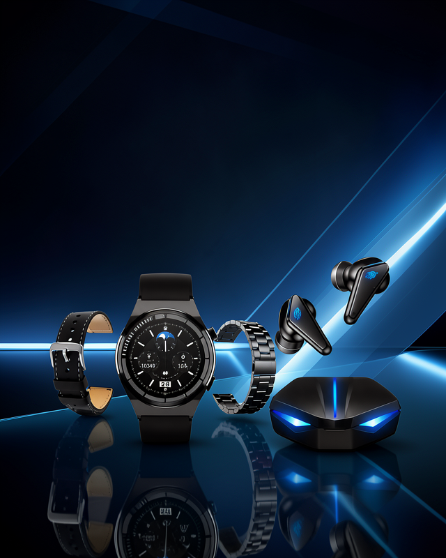 Akıllı Saat Dokunmatik Ekranlı Kablosuz Bluetooth Bağlantılı Model UCZG3SK55-1