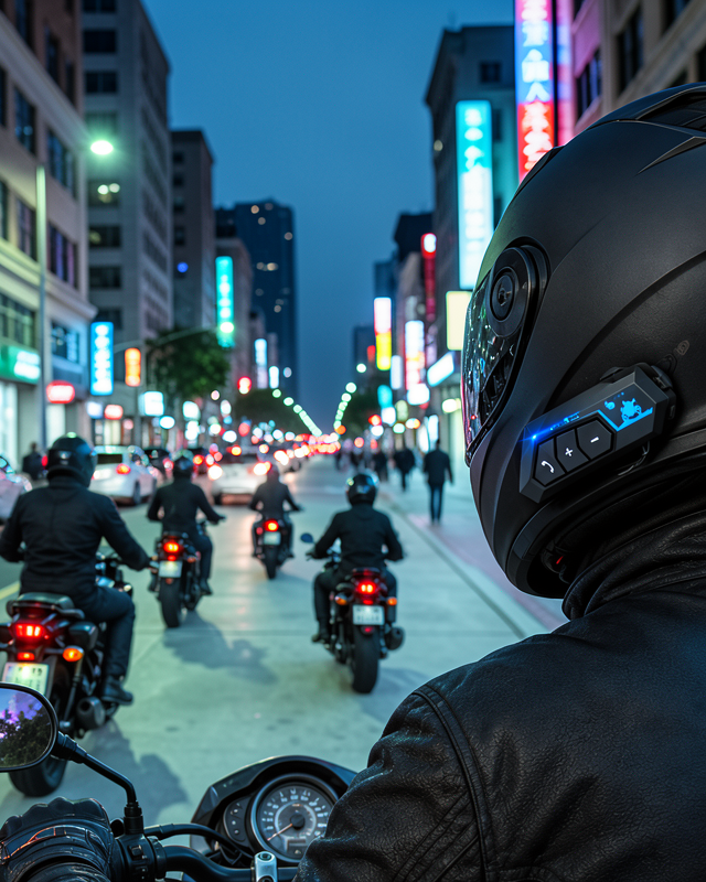 Kask İçine Uygun Bluetooth Kulaklık XXUCZZZBT22İNTERCOM-2