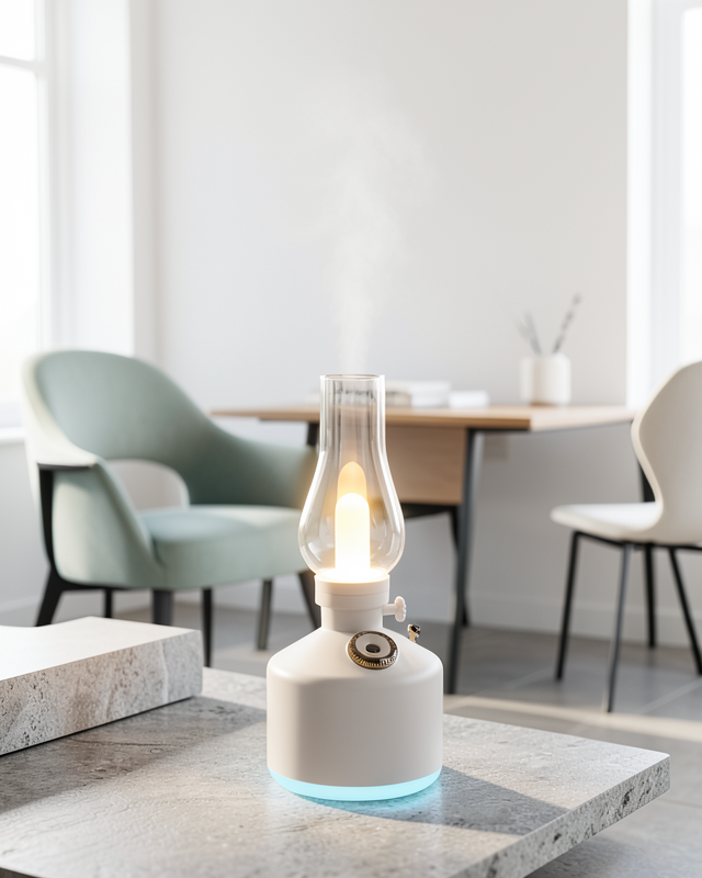 Aroma Difüzörü Nano Mist LED Işıklı 280 ml XXUCZZZ0621LAMBANEMLENDİRİCİİ-1