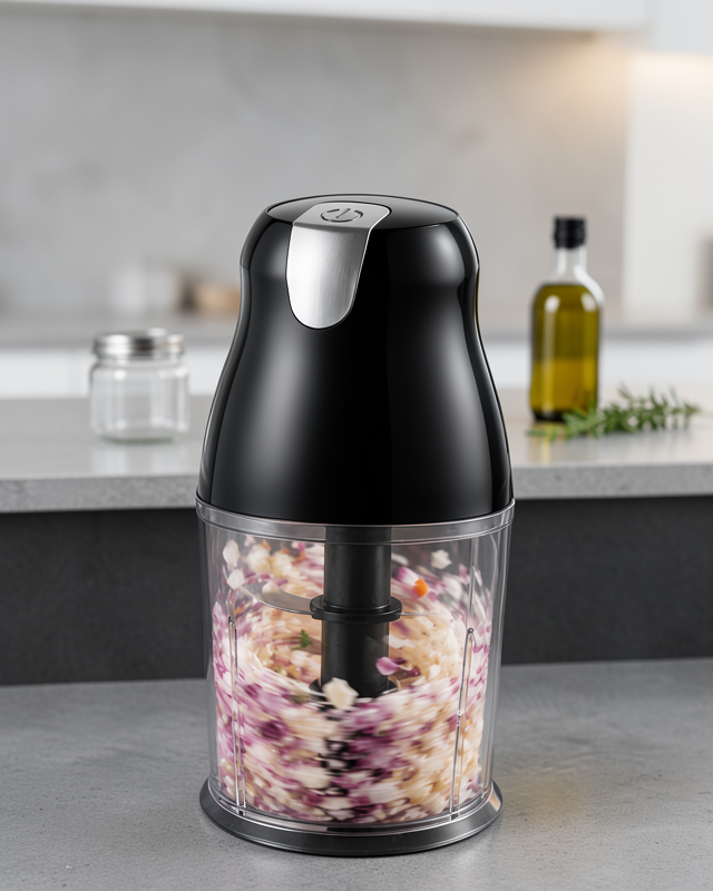 Elektrikli Doğrayıcı 4 Bıçaklı 1.5 Litre Kapasiteli