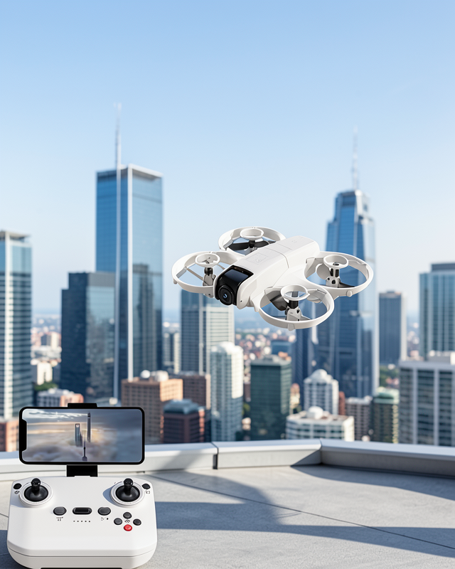 Mini Drone HD Kamera Işıklı Tasarım UCZZZS11DRONE-3