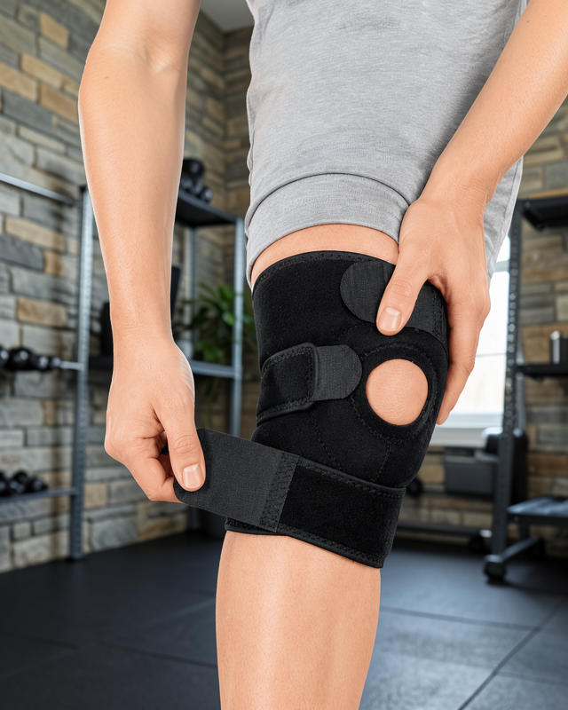 Ayarlanabilir Kısa Ligamentli Dizlik Açık Diz Kapağı PRTKSLIGAMENTDIZLIK-3