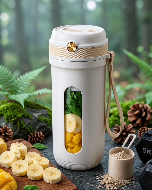 Mini Blender 350 ML Buz Kırabilen Taşınabilir USB Şarjlı Model
