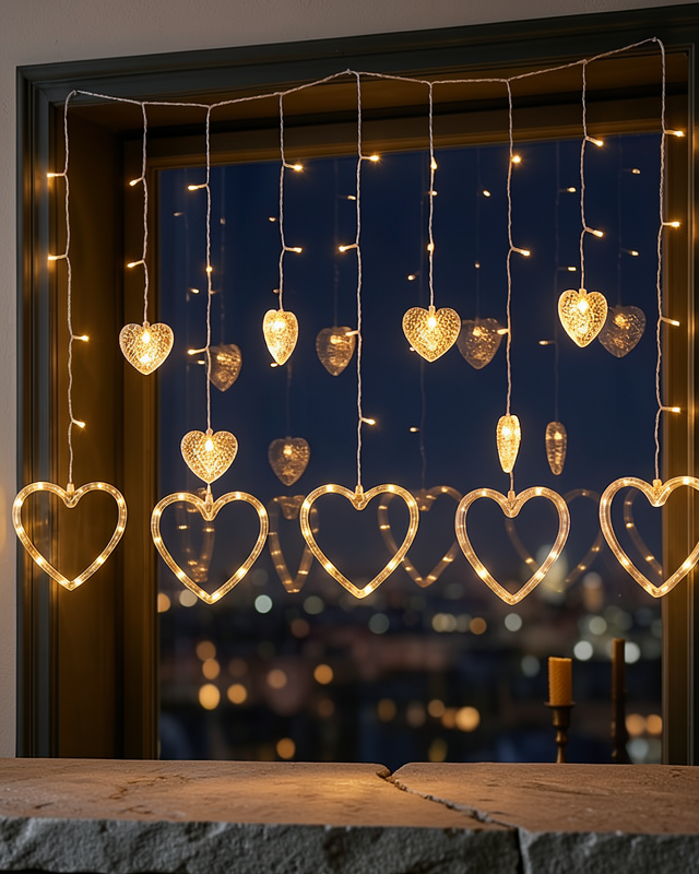 Dekoratif Kalp Şeklinde LED Neon Işık UCZZZKALPŞEKLİNDELED-5