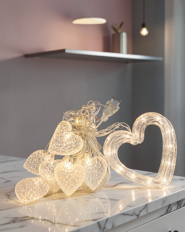 Kalp Figürlü LED Neon Işık UCZZZKALPŞEKLİNDELED-2