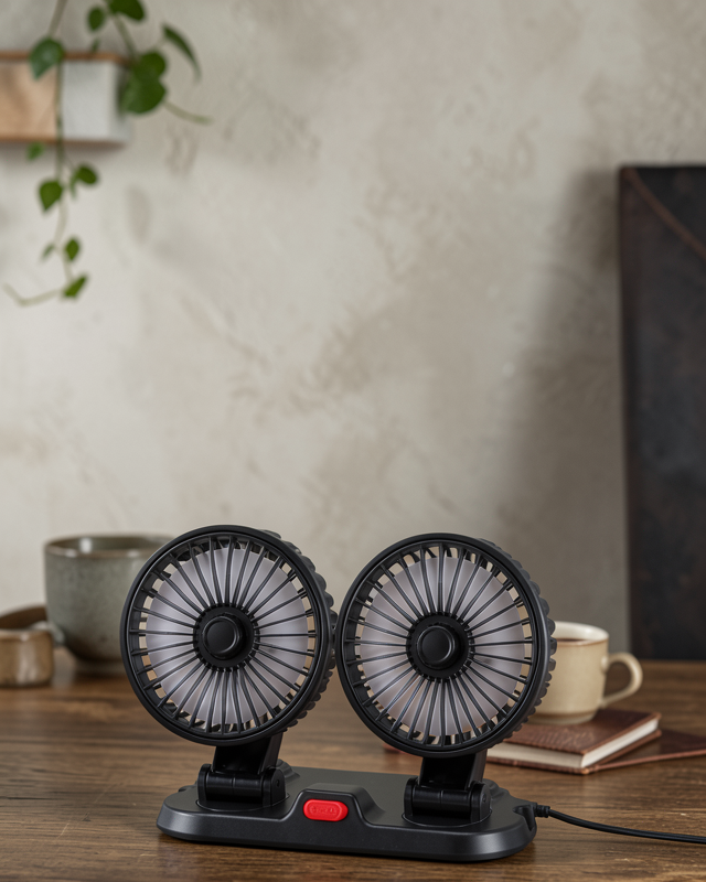 Mini Vantilatör Çift Fanlı UCZZMARSX666-2
