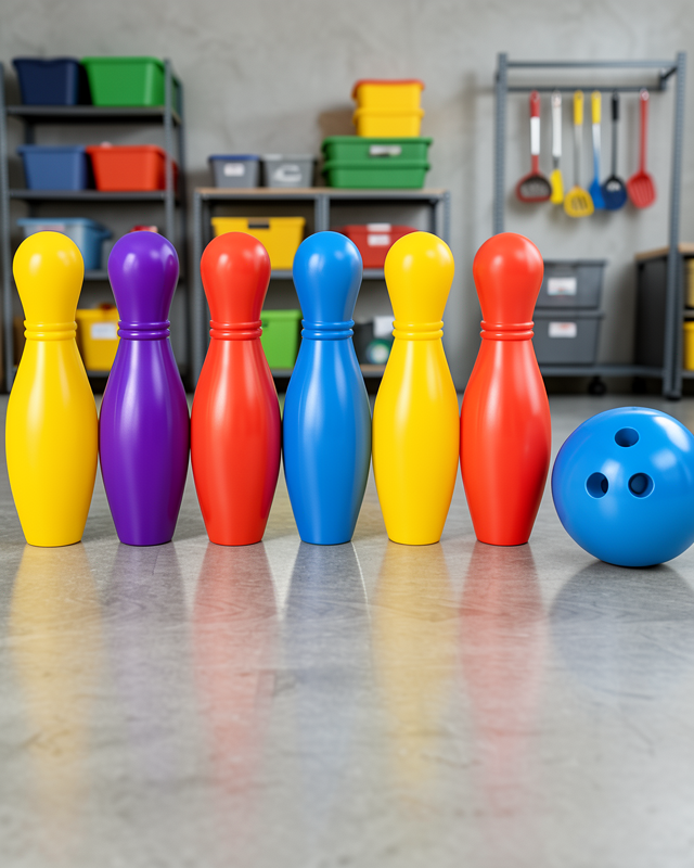 Çocuk Bowling Oyunu 6 Kukalı UCZZZBOVLİNGSETİ