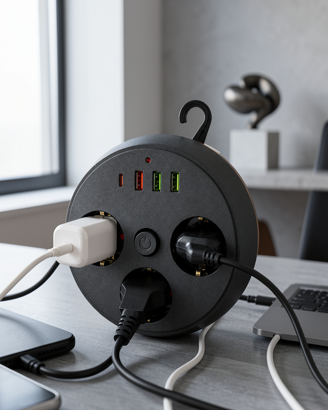 Çoklu Priz 3 Priz 3 USB Type-C UCZZZSARGILIAKIMKORUMA3395-4