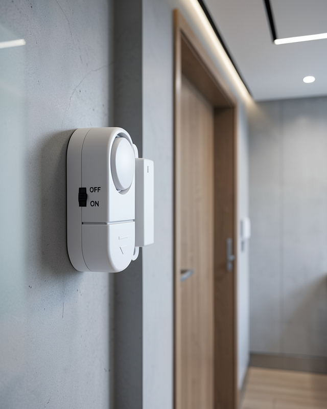 Kapı Pencere Alarmı 90 dB Manyetik Sensörlü UCZZZ7PİLLİKAPIALARMI-2