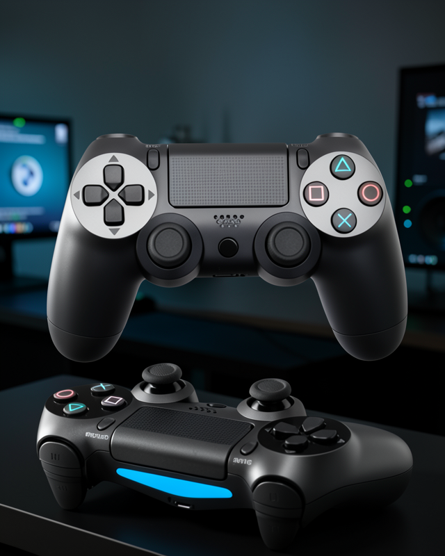 Kablosuz Joystick PS4 Kamuflaj Desenli XXUCZPS4KOLLL-1