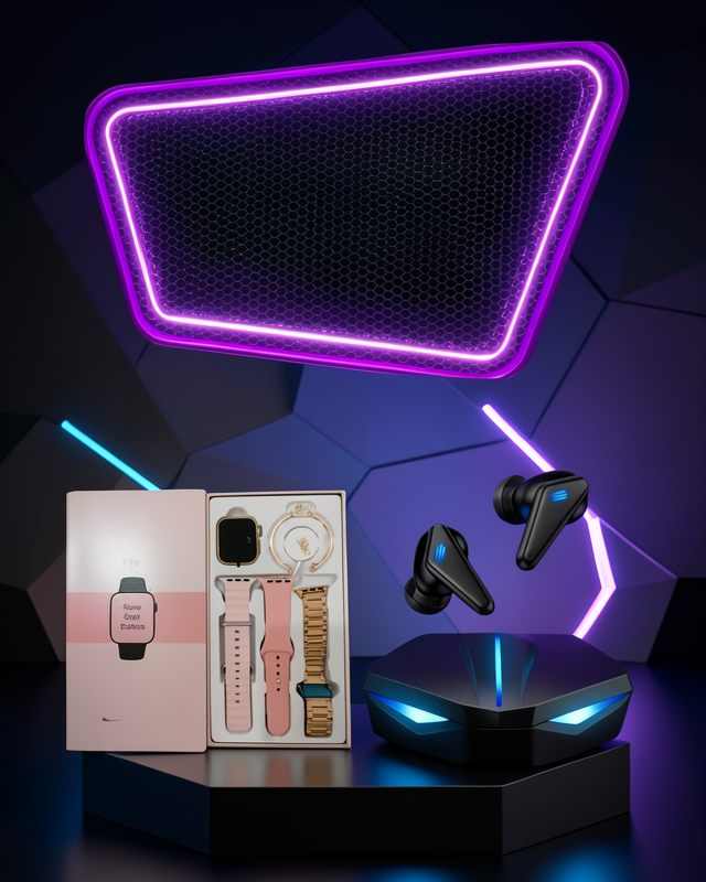 Akıllı Saat ve Kablosuz Kulaklık Seti 41 mm AMOLED Ekran XXUCZG9K55-2