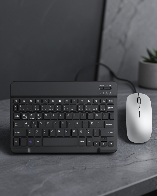 Kablosuz Klavye Mouse Seti Sessiz Tuşlar UCZZZ8031KLAVYE-4
