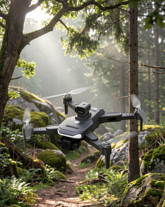 Katlanabilir Profesyonel Drone GPS Destekli Akıllı Özellikler ve Uzun Pil Ömrü