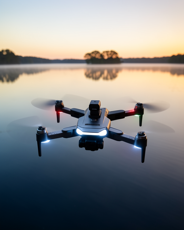 Uzaktan Kontrollü 4K Drone Akıllı Uçuş Modları ve Geniş Açılı Kamera Özellikli