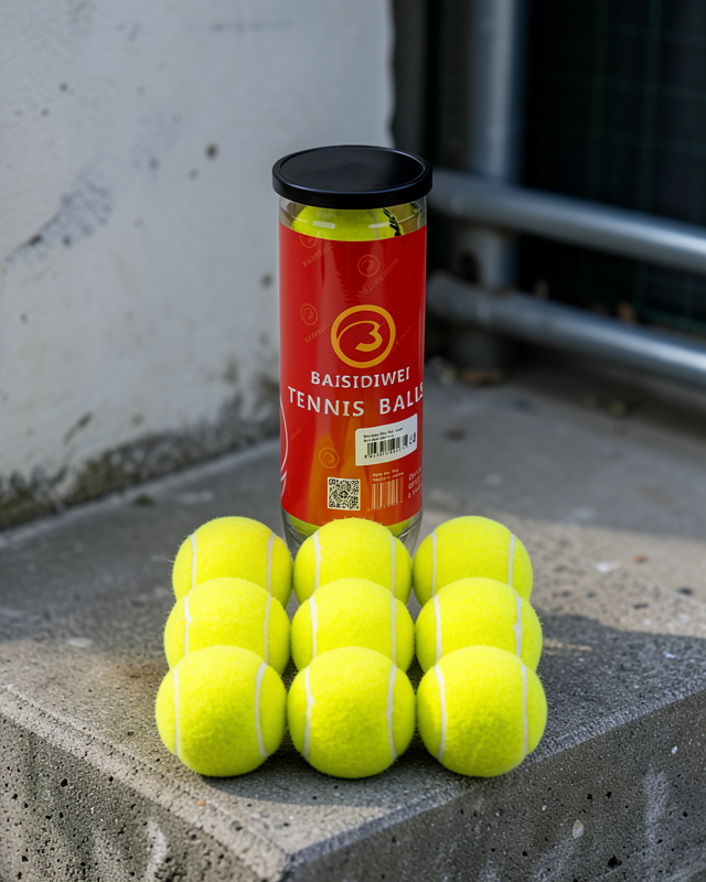 Tenis Topu 9'lu Set Dayanıklı ve Dengeli Zıplama UCZZZDOKUZLUTENİSTOPU-3