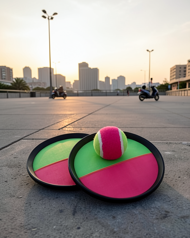 At Tut Oyuncak Seti Cırtlı Raket ve Top UCZZZBSR506ELTENİSİ-2