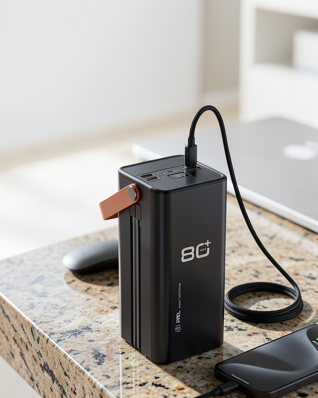 Powerbank 80000 mAh Hızlı Şarj Çok Portlu UCZZZ80000POWERBANK-1