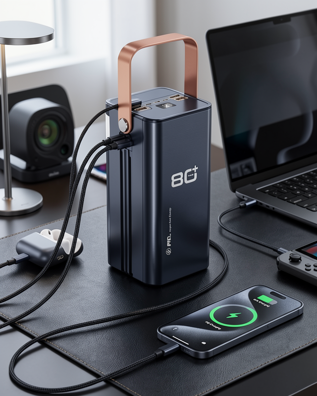Powerbank 80000 mAh Süper Hızlı Şarjlı UCZZZ80000POWERBANK