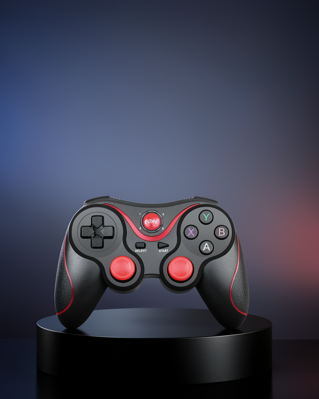 Kablosuz Oyun Kumandası Ergonomik Tasarım XXUCZX3GAMEPADD-10