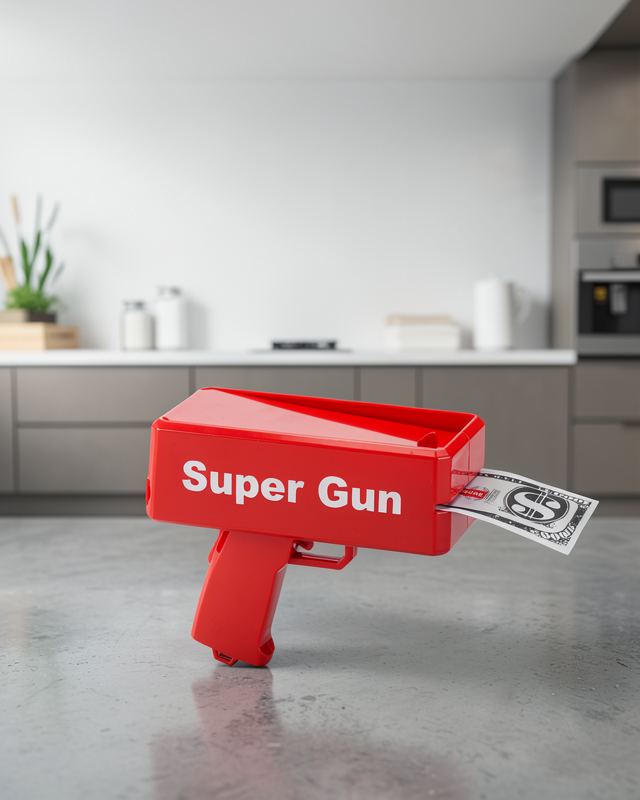 Para Saçma Tabancası Yüksek Atış Güçlü Kırmızı Model XXUCZZZSUPERGUN-4