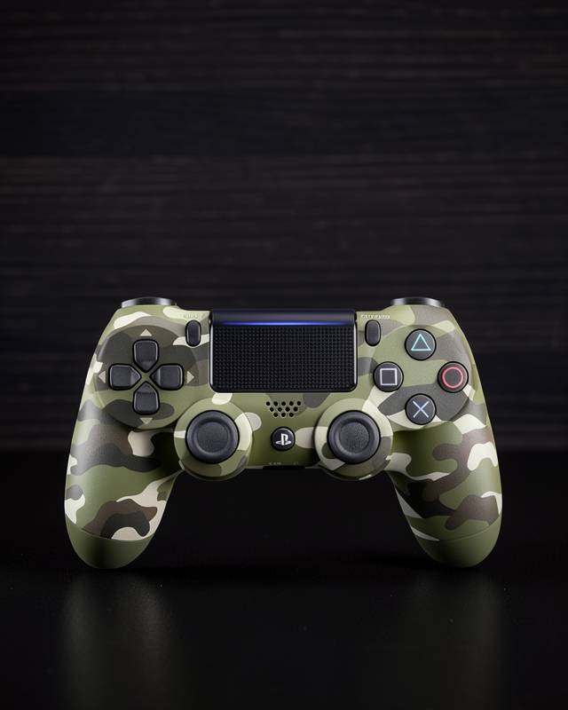 PS4 Kablosuz Oyun Kolu Kamuflaj Desenli XXUCZPS4KOLLL-12