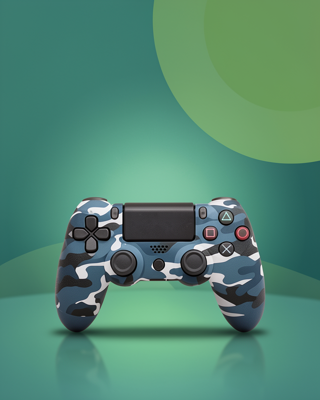 Kablosuz Oyun Kolu PS4 Uyumlu Çift Titreşimli XXUCZZZPS4KOLUUU-13