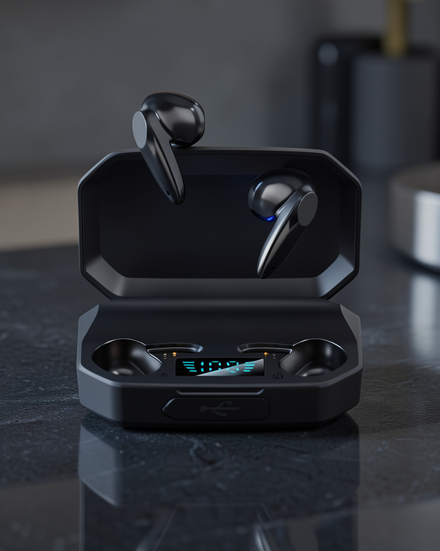 G30 Kulaklık Siyah Bluetooth 5.2