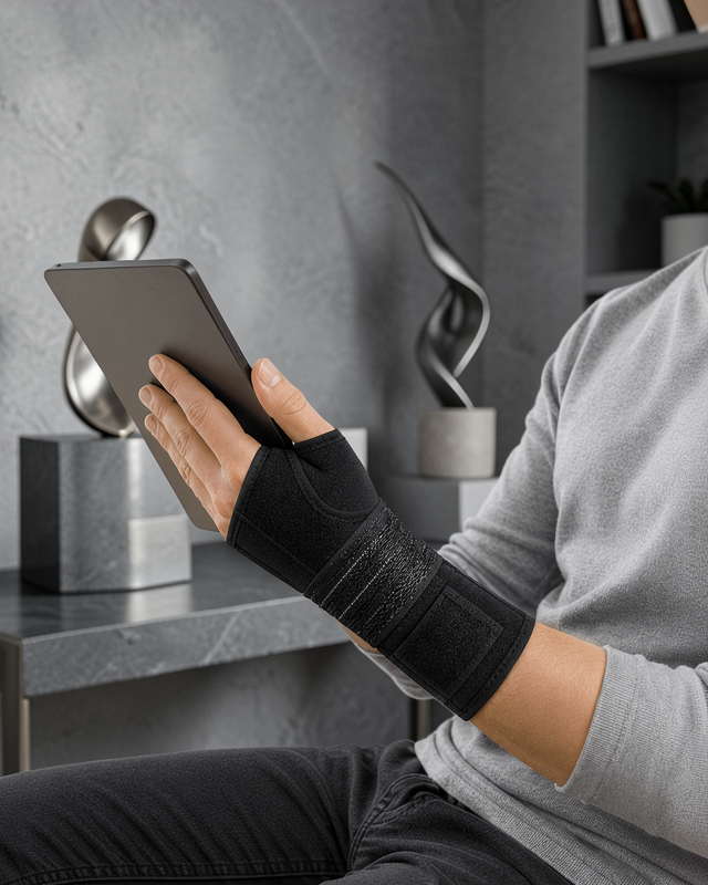El Bilekliği Metal Destekli Ayarlanabilir PRTMETALDSKBİLEKLİK-1
