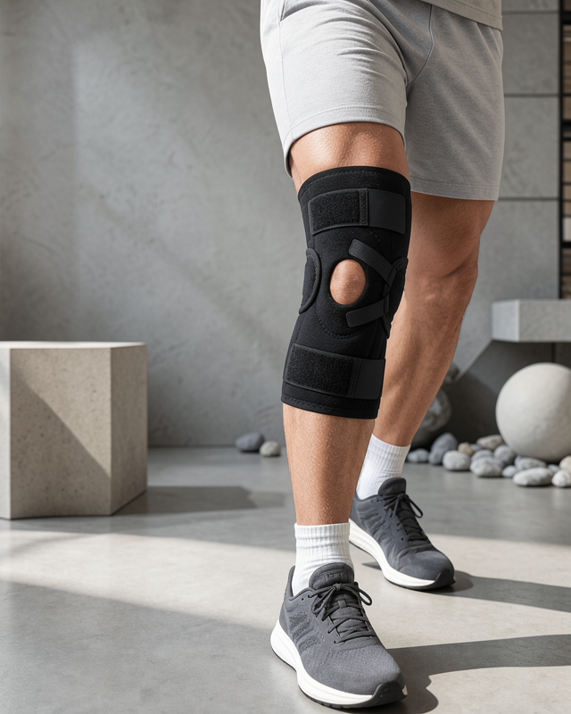 Açık Patella Diz Destekliği Ayarlanabilir Ligament Destekli PRTLİGAMENTDİZLİK-2