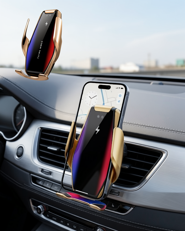 Akıllı Araç Telefon Tutucu Sensörlü Otomatik Kapanan Kollu
