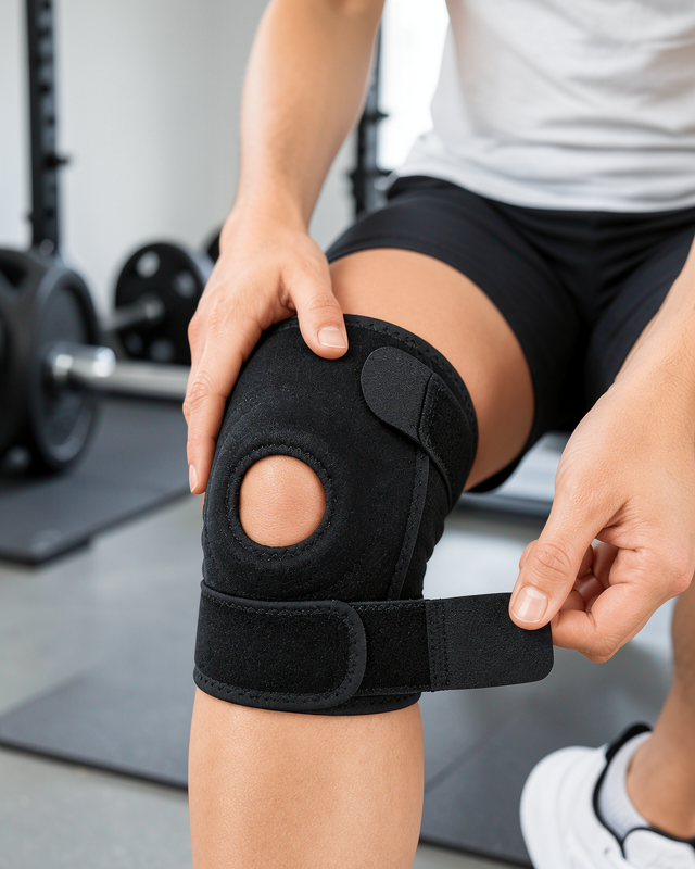 Açık Patella Dizliği Ayarlanabilir Cırtlı PRTKSPATELLADİZLİK-2