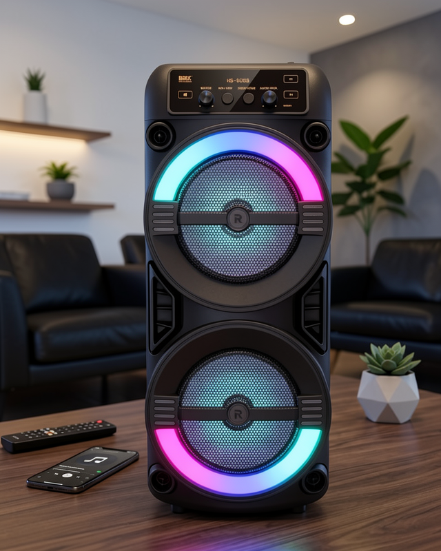 Taşınabilir Bluetooth Hoparlör RGB Işıklı UCZZZPG3233SPEAKER-4