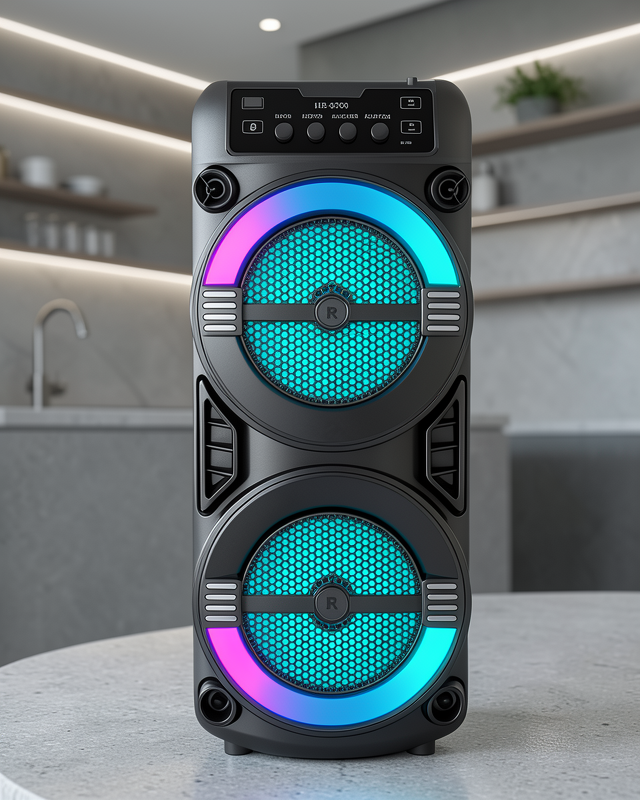 Kablosuz Bluetooth Hoparlör LED Işıklı UCZZZPG3233SPEAKER-1