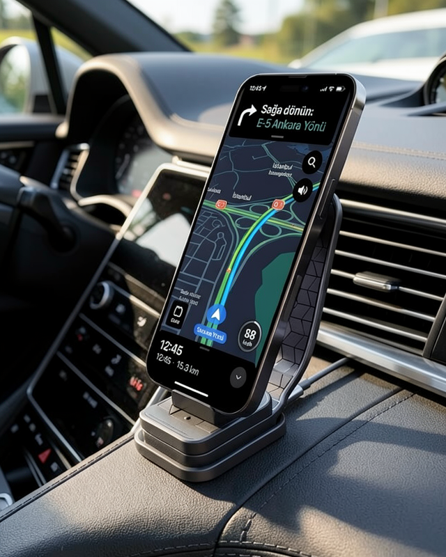 Araç Konsol Telefon Tutucu 360° Döner Katlanabilir UCZZZZJ11TELEFONTUTUCU-3