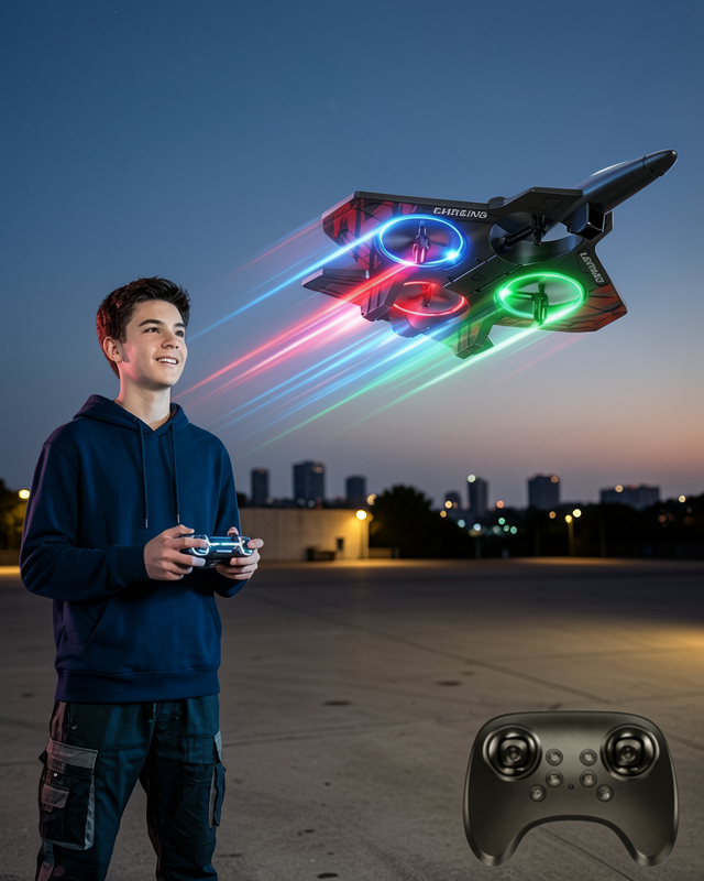 LED Işıklı Akrobatik Drone UCZZZ14AGESUÇAKDRONE-2