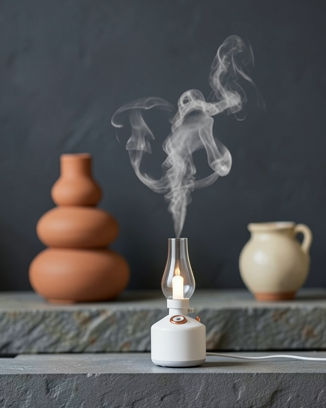 Aromaterapi Nemlendirici 280 ml Nano Mist USB Şarjlı
