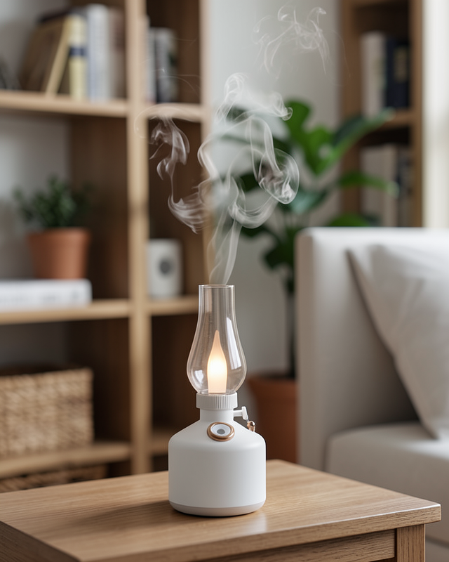 Aroma Difüzör Retro Gaz Lambası Tasarımı 280 ml XUCZZZ0621LAMBANEMLENDİRİCİ