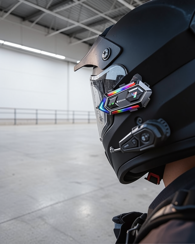 Çift Kanal Bluetooth Kask Kulaklık UCZZZY20İNTERCOM-4