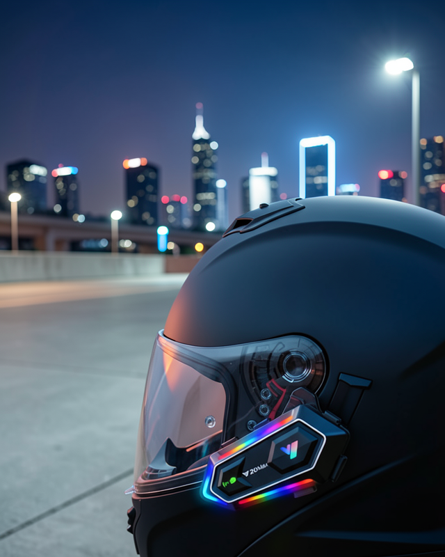 Kask İçine Montajlı Bluetooth Kulaklık BT5.3 Çipli UCZZZY20İNTERCOM-2
